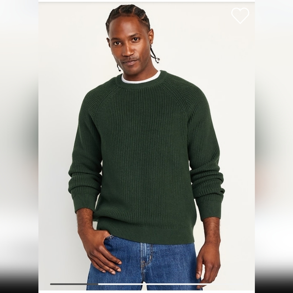 Shaker-Stitch Sweater